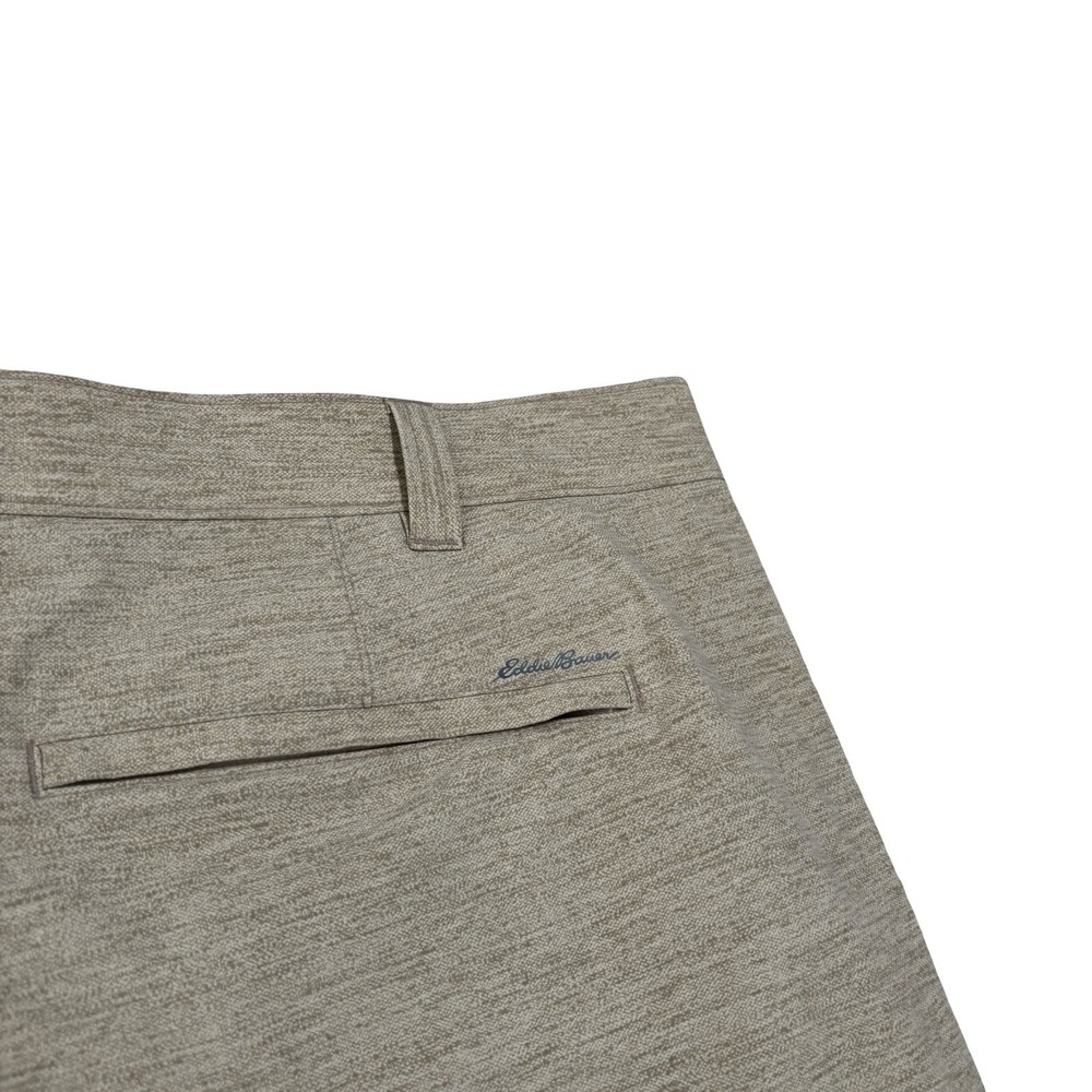 Eddie Bauer Travex Shorts Men's 42x10 Beige Quick‎ Dry Travel Hiking Zip Fleece - Picture 5 of 8